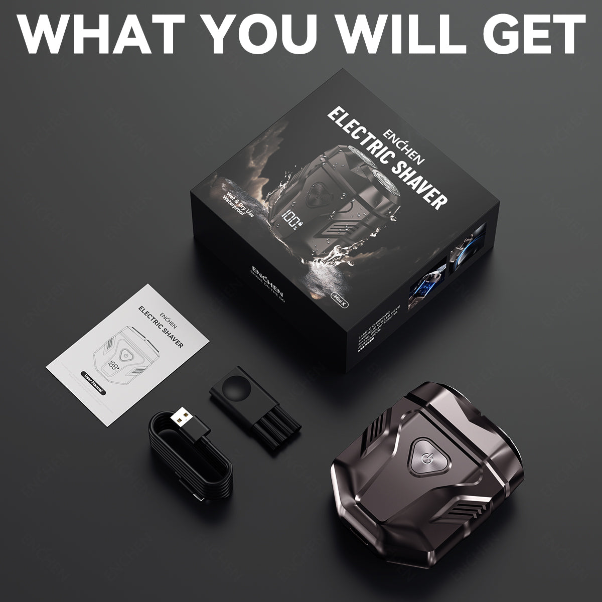 Mini-X Electric Shaver Portable USB Rechargeable Razor