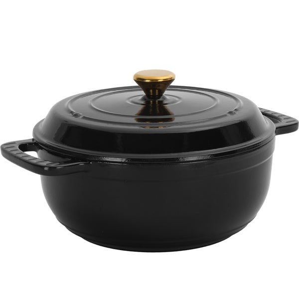 6QT Cast Iron Dutch Oven with Lid for Cooking