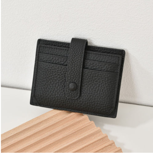 Ultra Thin Womens Card Holder Korean Style Multi Card Slot Slim Wallet