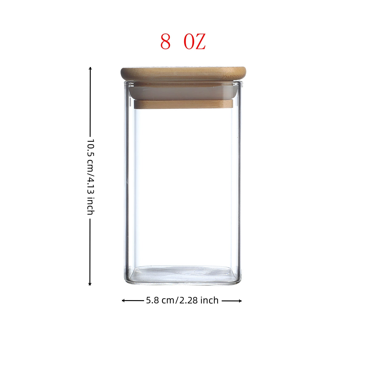 12Pcs Square Spice Jars Set with 72 Labels for Kitchen