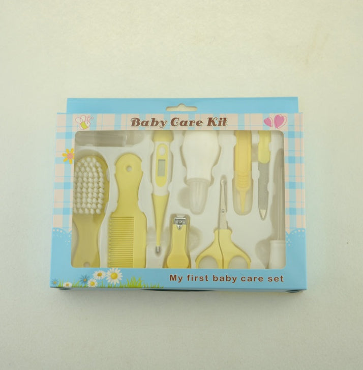 Baby Grooming and Care Kit with Thermometer, Nasal Care and Nail Clipper Set