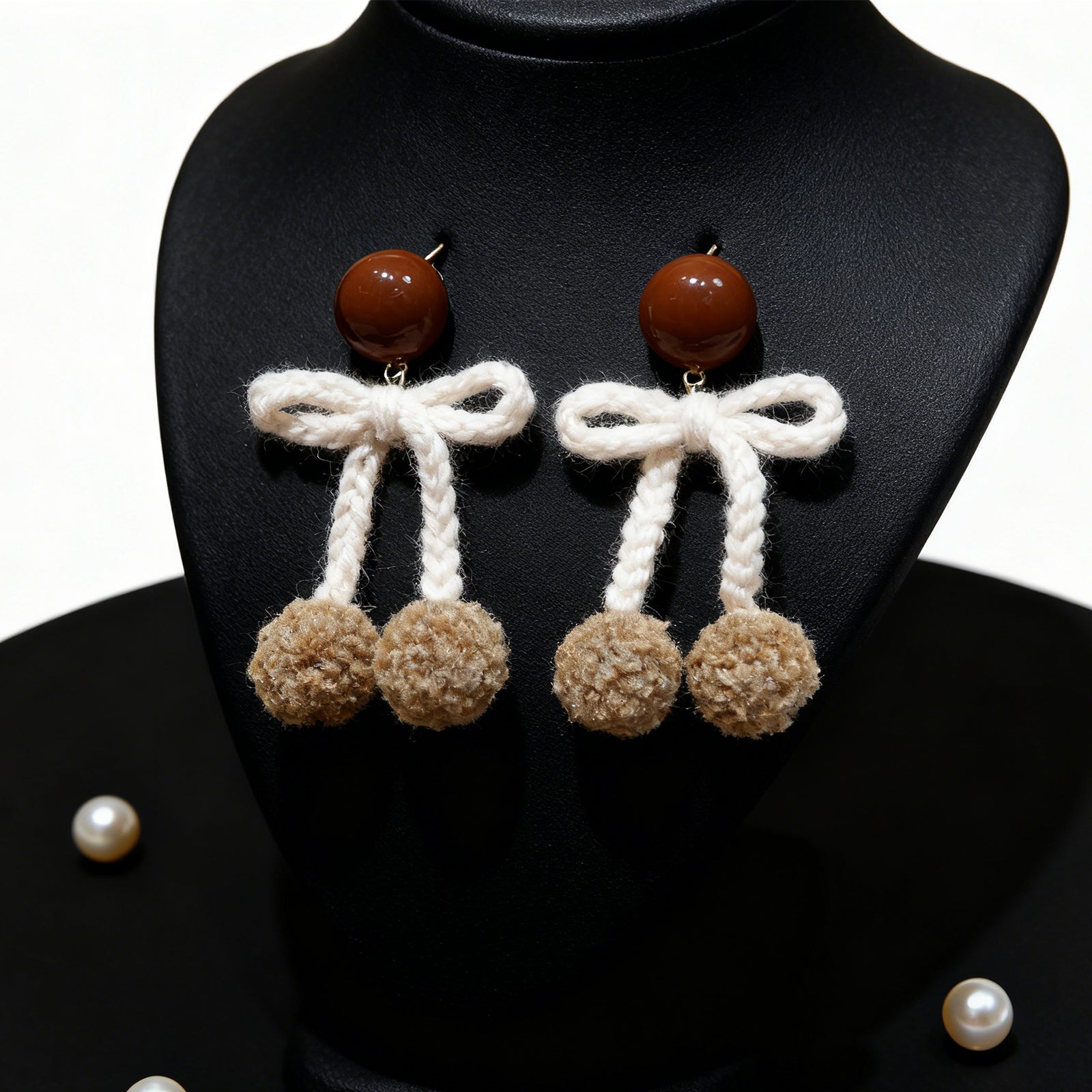 Luxury Bow Earrings Elegant Feminine Statement Jewelry
