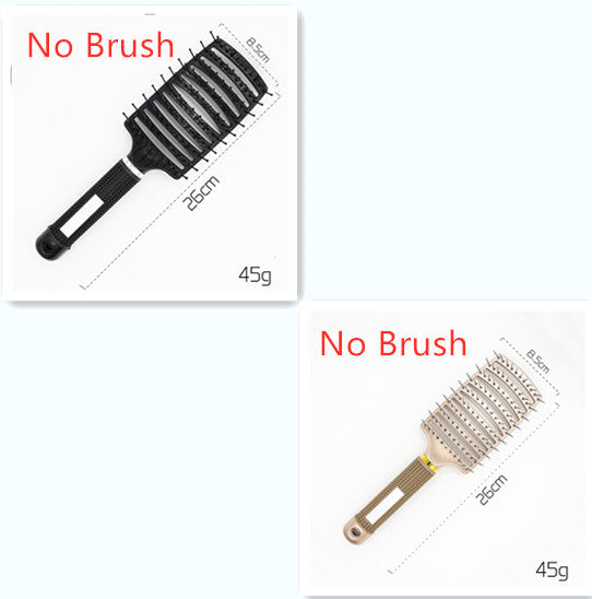 Bristle & Nylon Hair Brush for Detangling and Scalp Massage