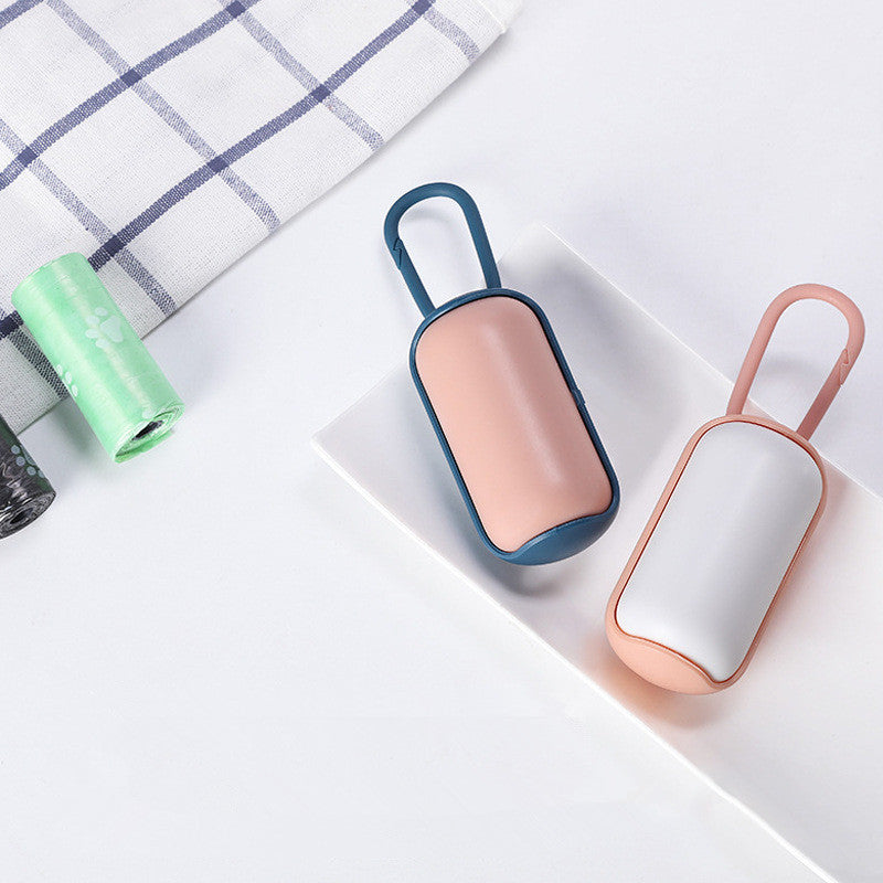 Portable Pet Poop Bag Holder Dispenser for Cats and Dogs