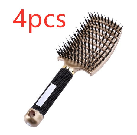 Bristle & Nylon Hair Brush for Detangling and Scalp Massage