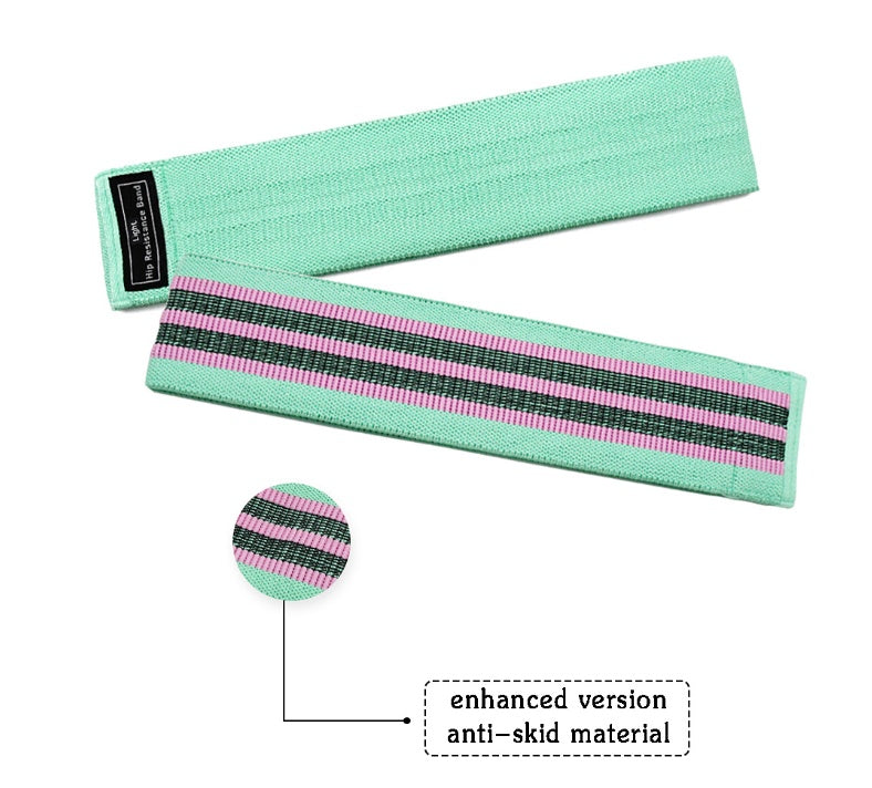 Resistance Hip Circle Elastic Fitness Squat Band for Glutes, Legs & Yoga Training