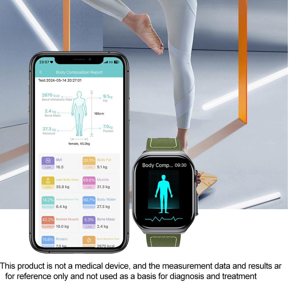 Smart Watch for Men Women Bluetooth Call Heart Rate Fitness Tracker