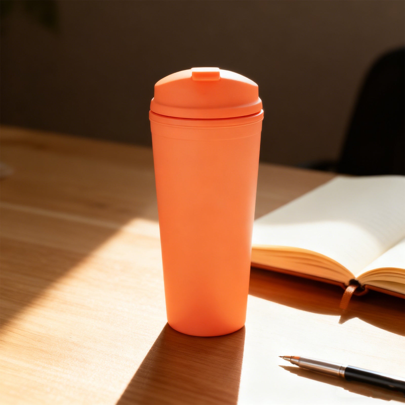 650ml Orange Coffee Cup Mug Stylish Drinkware 7783