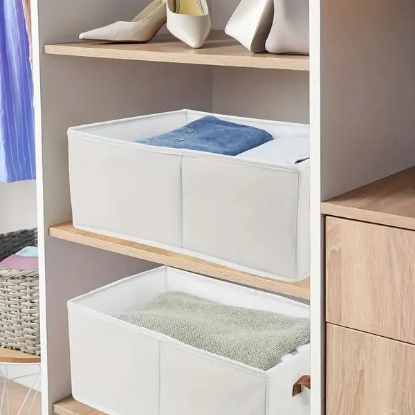 Portable Foldable Clothes Storage Box with Clear Window