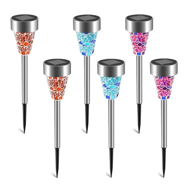 Premium Solar Pathway Lights Outdoor Waterproof LED Landscape Set