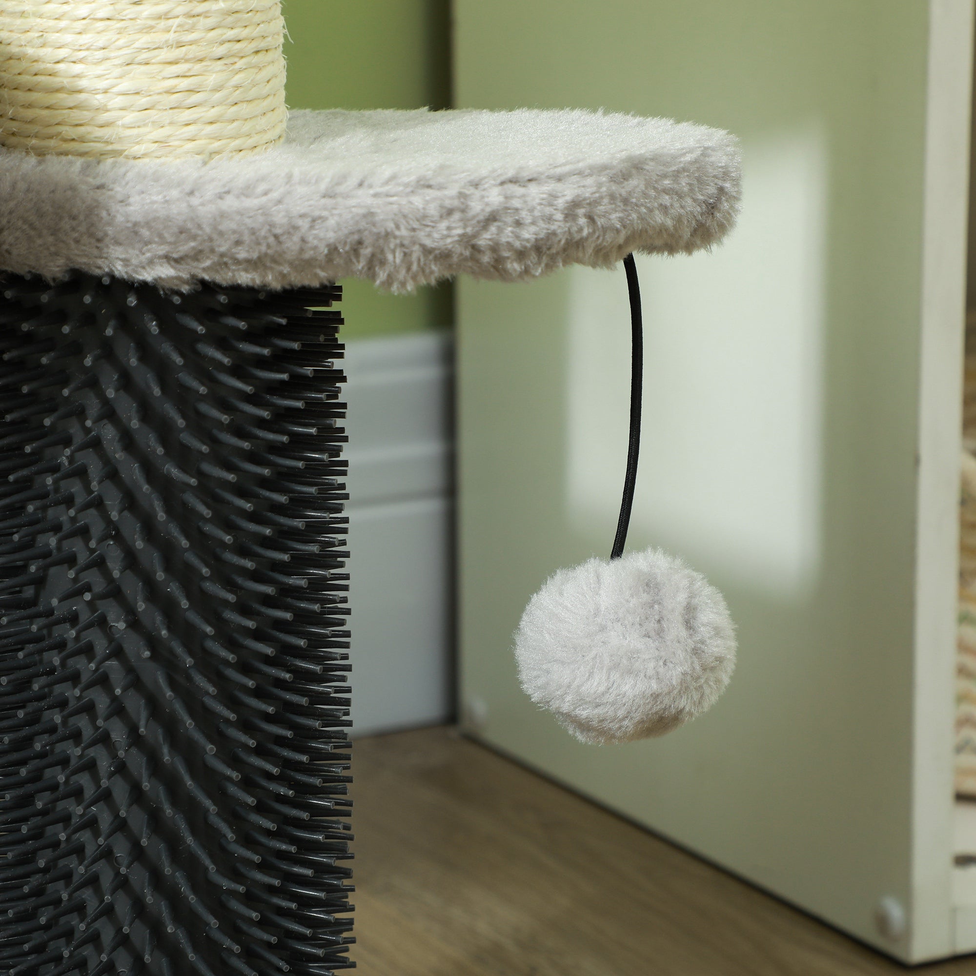 Premium 2 in 1 Cat Tree Tower with Stairs and Scratching Posts