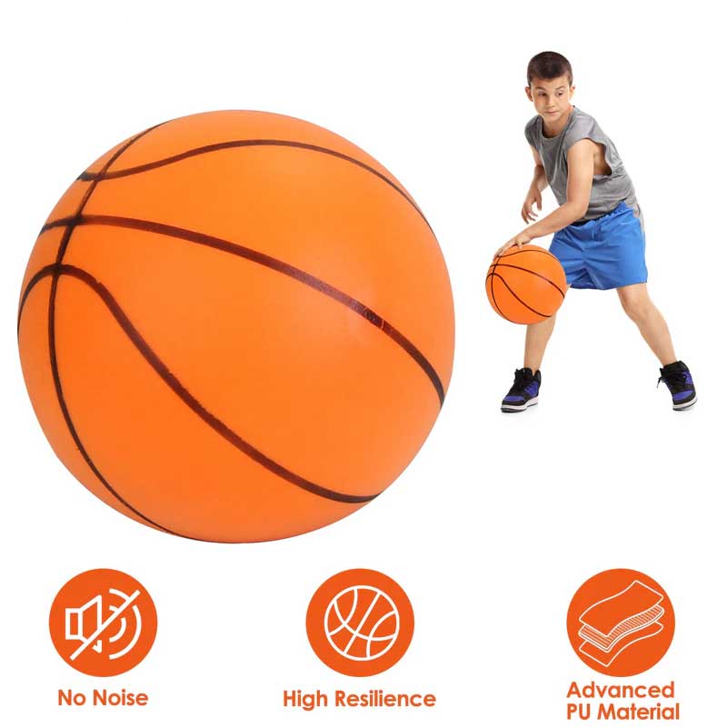 High-Density Indoor Training Silent Foam Basketball for Dribbling Practice