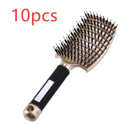 Bristle & Nylon Hair Brush for Detangling and Scalp Massage
