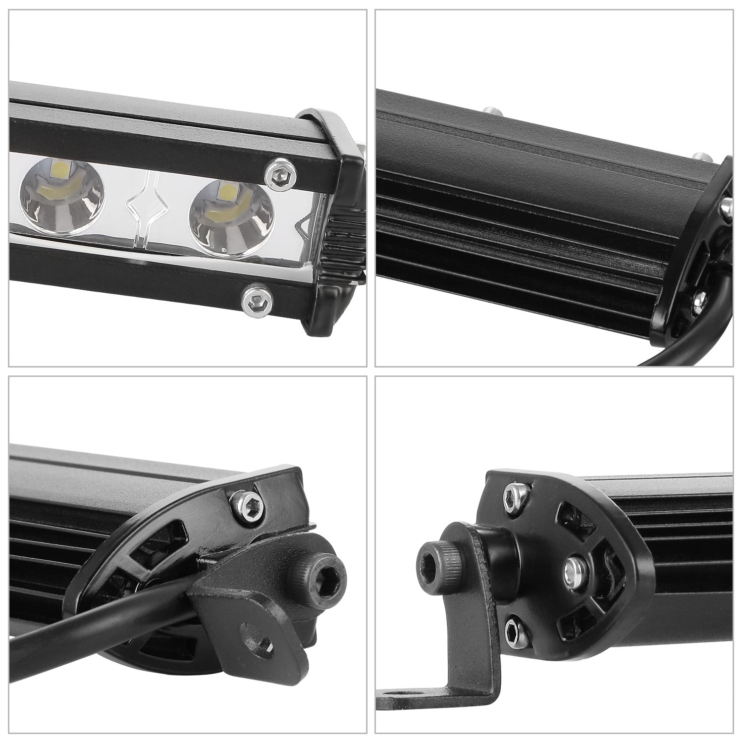 Ultra Slim LED Light Bar Powerful Offroad Spot Beam Work Light