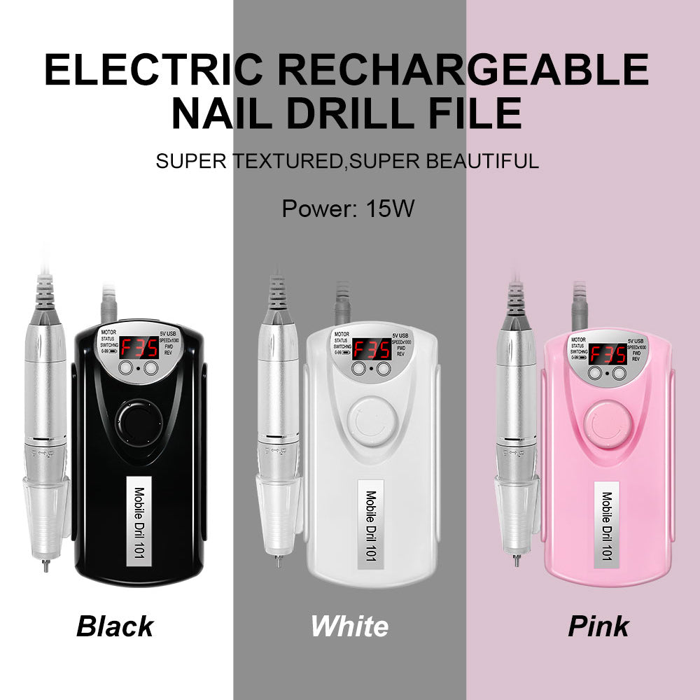 Professional 35000 RPM Rechargeable Nail Drill