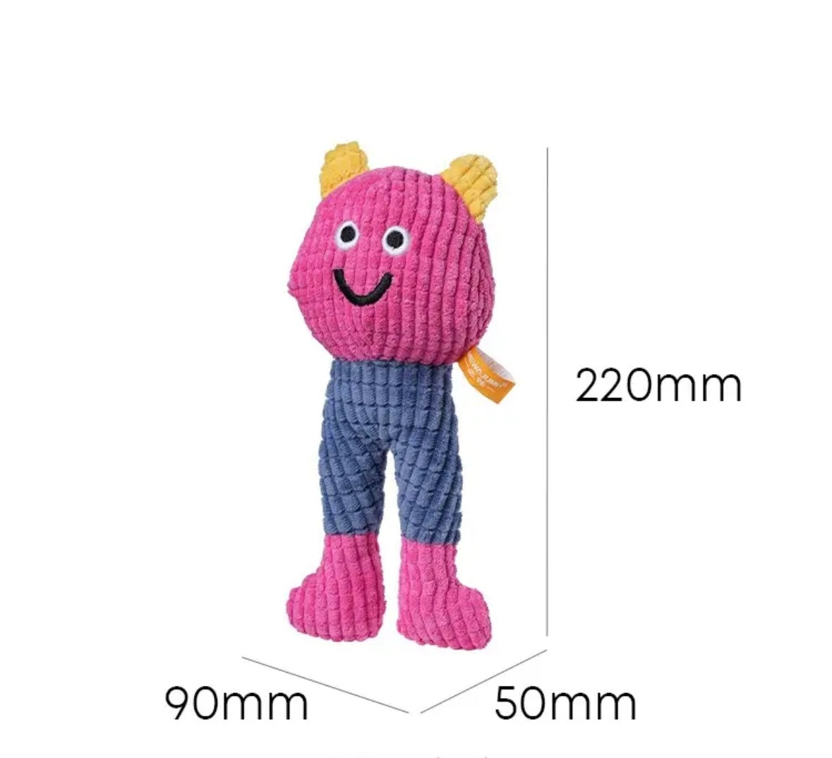 Premium Squeaky Catnip Toy for Cats and Dogs Dental Play