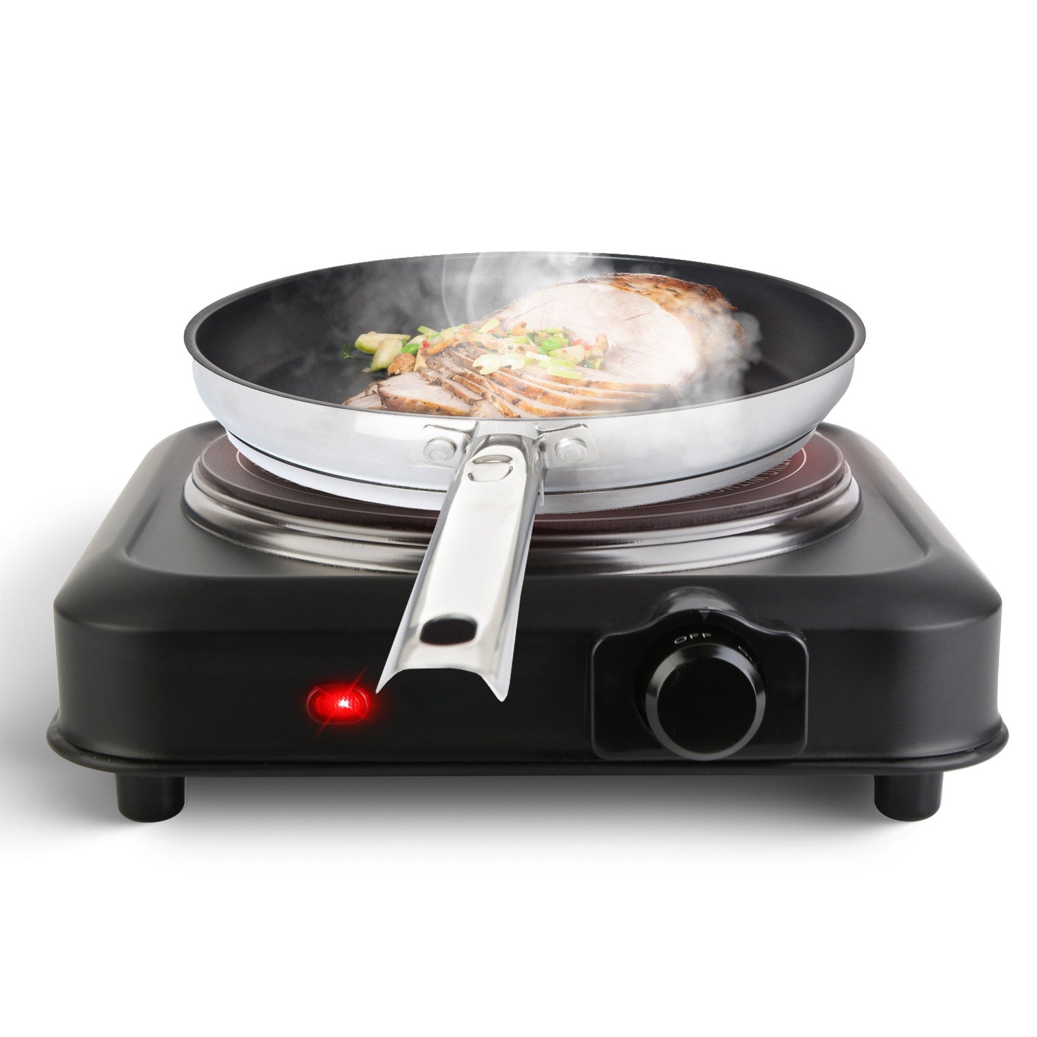 Powerful Infrared Hot Plate Portable Electric Single Burner