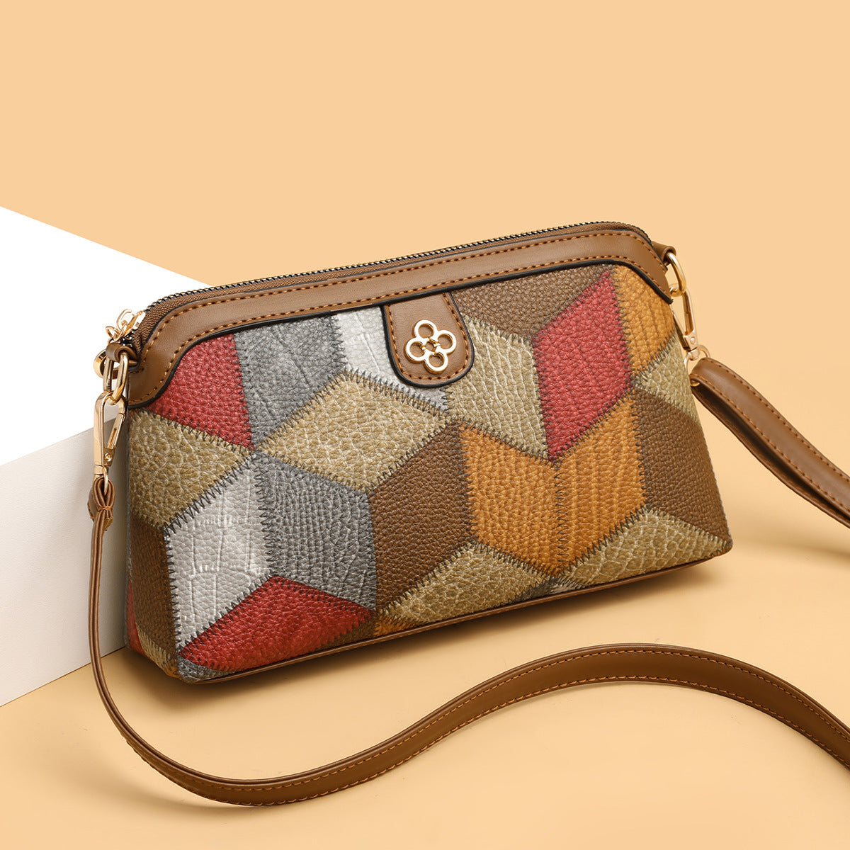 Bohemian Ethnic Crossbody Bag Niche Design Stylish Women Shoulder Bag
