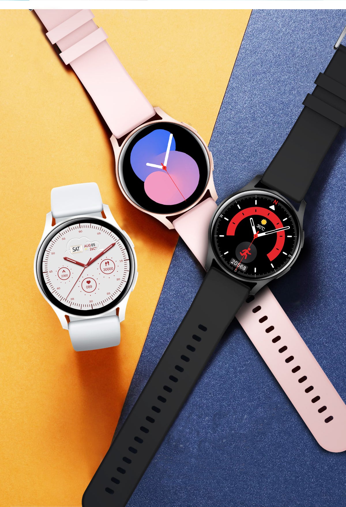Trendy Smart Watch With Calling Fitness Tracker Touch Display