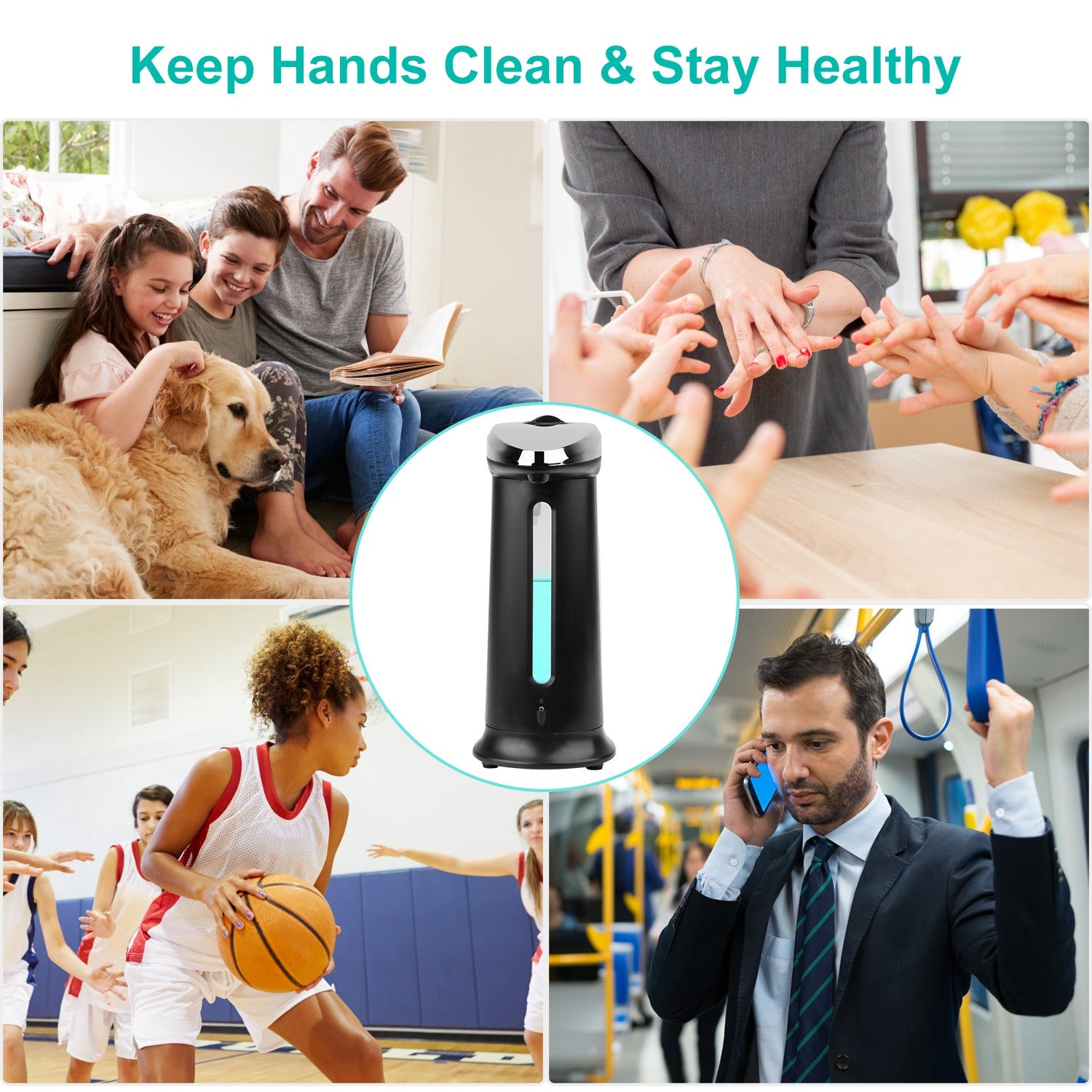 Automatic Soap Dispenser 400ML Touchless Sensor Dispenser