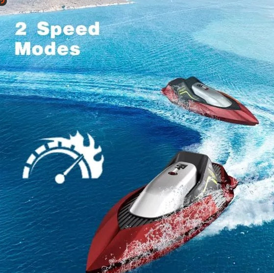 4DRC S5 RC Boat 2.4GHz 20MPH Racing Boat for Pools and Lakes