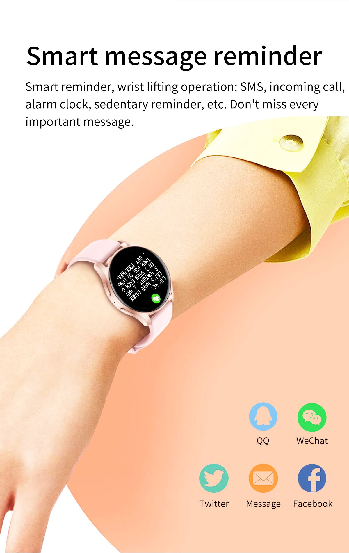 Trendy Smart Watch With Calling Fitness Tracker Touch Display