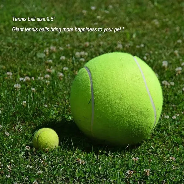 Premium Giant Dog Tennis Ball Durable Inflatable Pet Toy