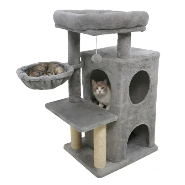 Premium Multi Level Cat Tree with Condo and Scratching Posts