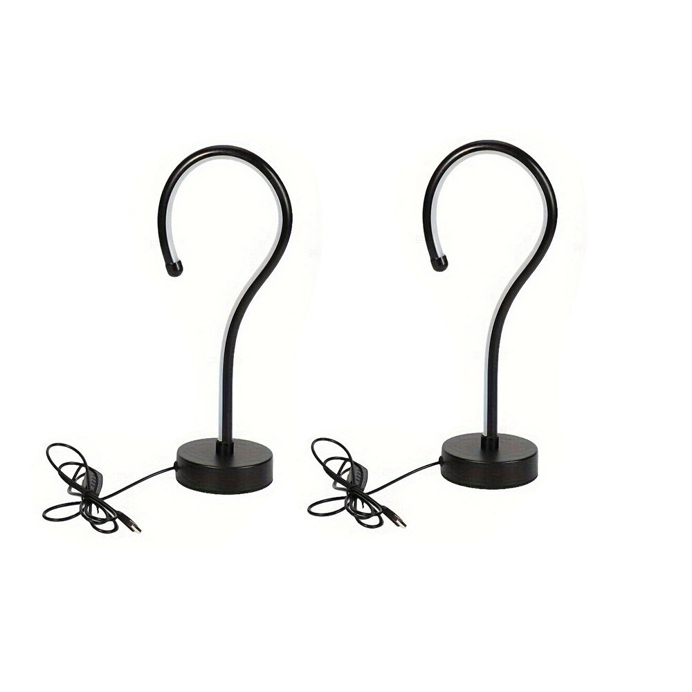 Creative Question Mark Table Lamp USB 3 Color Dimming LED Set