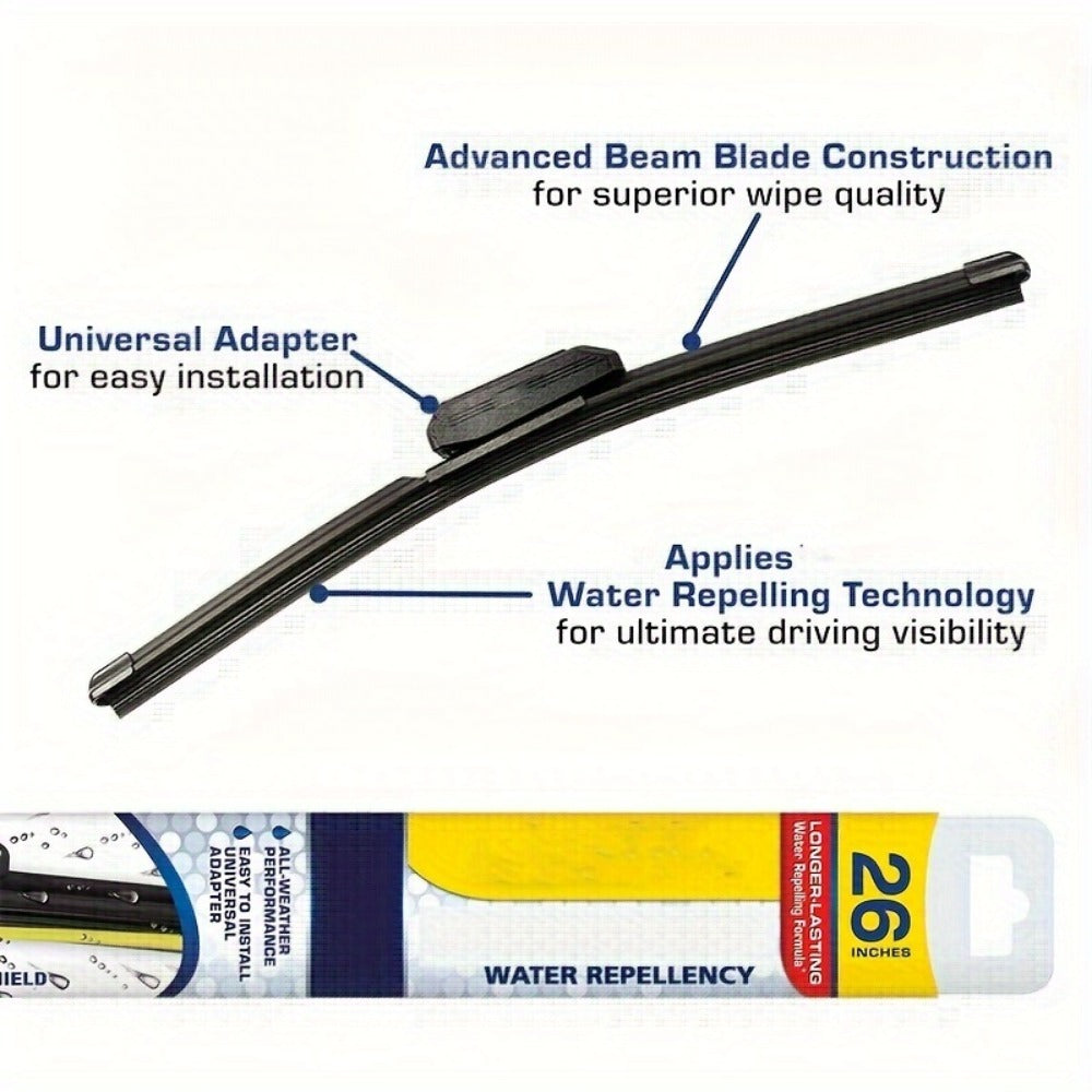 26-Inch Rain Repellent Windshield Wiper Blade Replacement