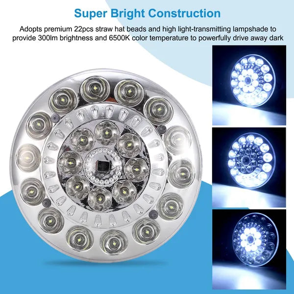 Portable Solar Camping Light LED Hanging Lantern Emergency Lamp