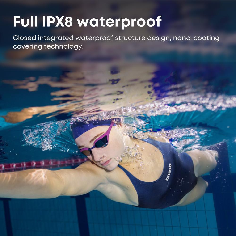 IPX8 Waterproof Bone Conduction Swimming Headphones 32GB MP3