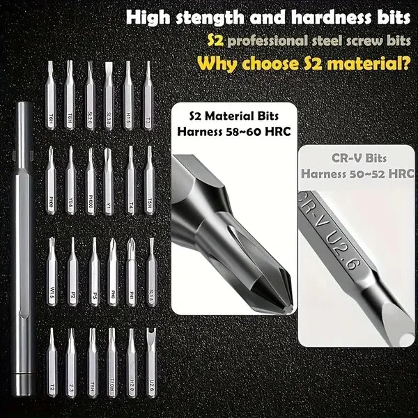 24 in 1 Precision Screwdriver Set Phone Laptop Repair Tool Kit Set
