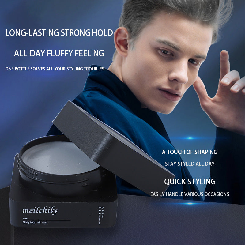 Men’s Hair Styling Wax Strong Hold Natural Look