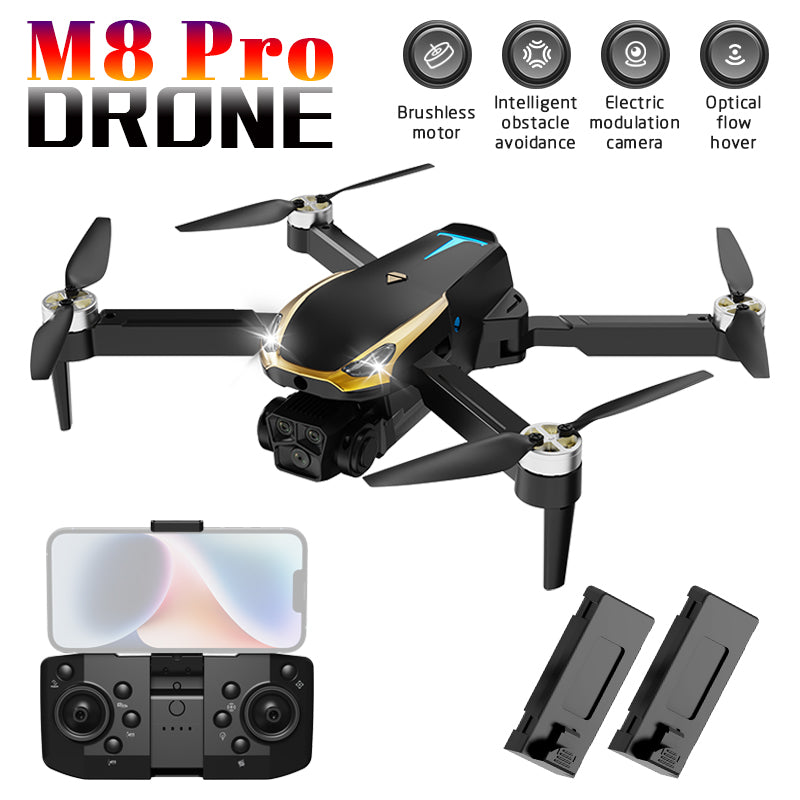 M8 Pro Drone 6K Camera RC Quadcopter Altitude Hold