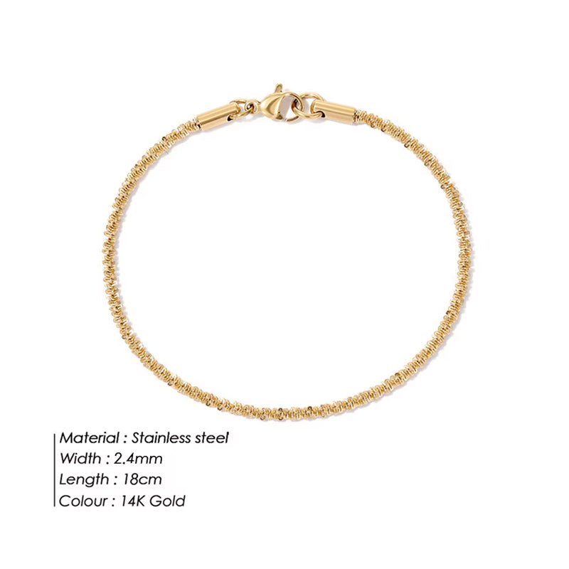 Luxury Gold Jewelry Set – Elegant Heart Necklace Bracelet Ring