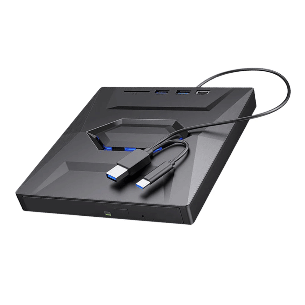 USB 3.0 External CD DVD Drive Burner Player for Laptop PC