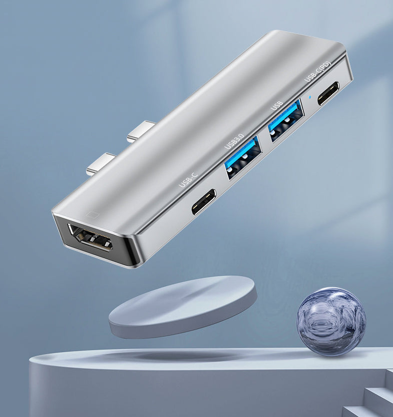 USB C Hub Multiport Adapter 4K HDMI USB 3.0 for MacBook