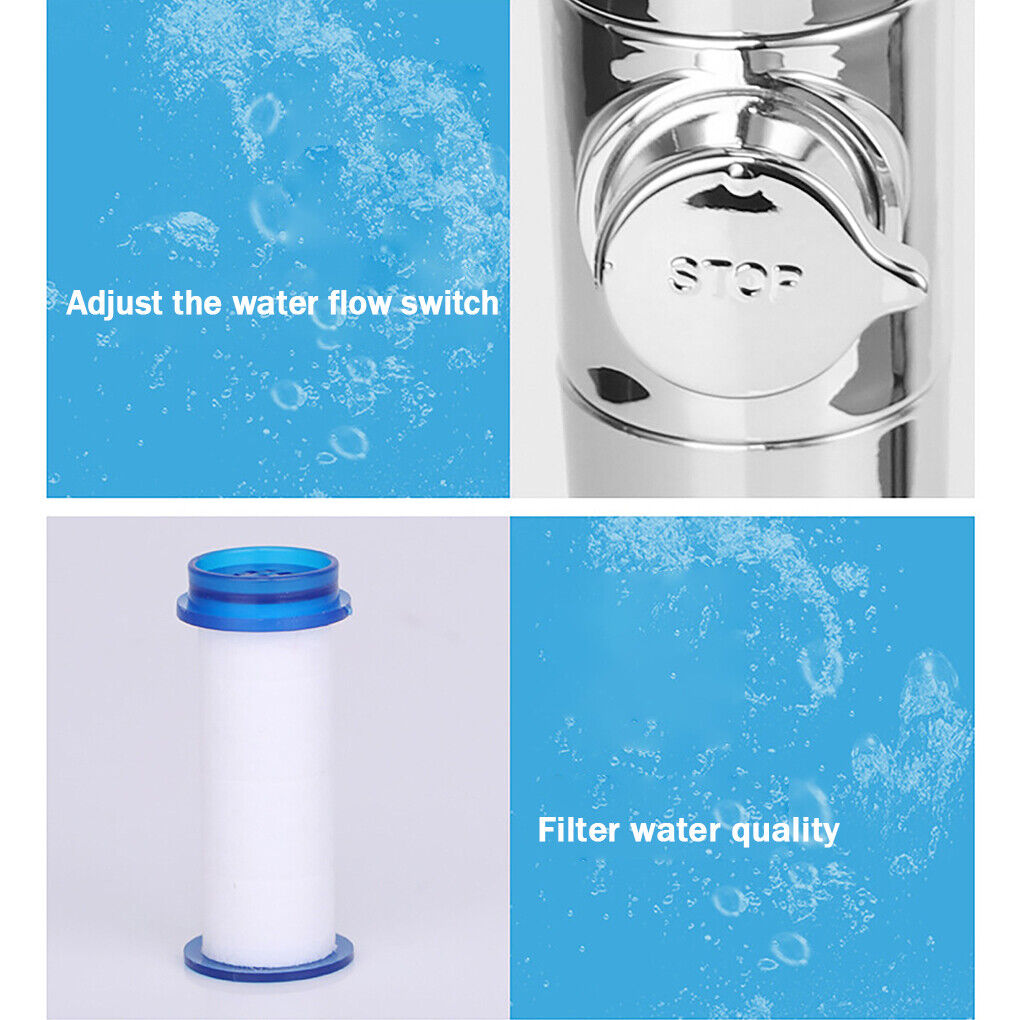 High Pressure Filter Shower Head 3 Mode Water Saving