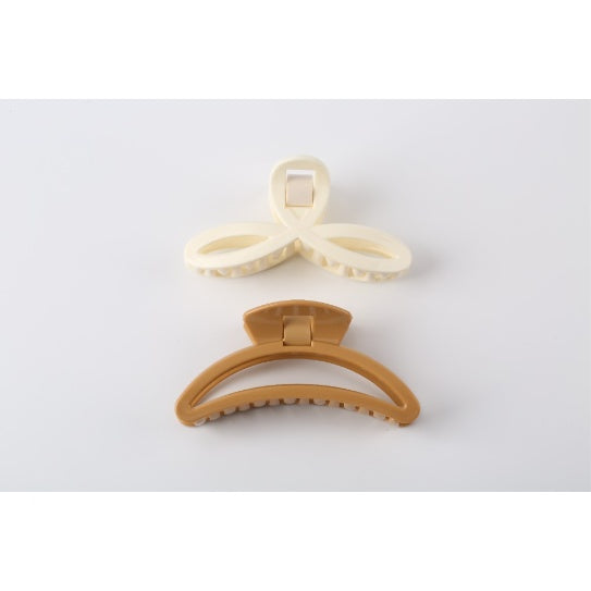 Trendy Korean Cross Hair Clip Strong Grip Stylish Hair Accessory