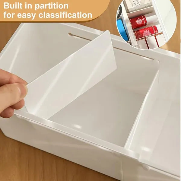 Expandable Drawer Organizer Adjustable Storage Bin Multi-Use