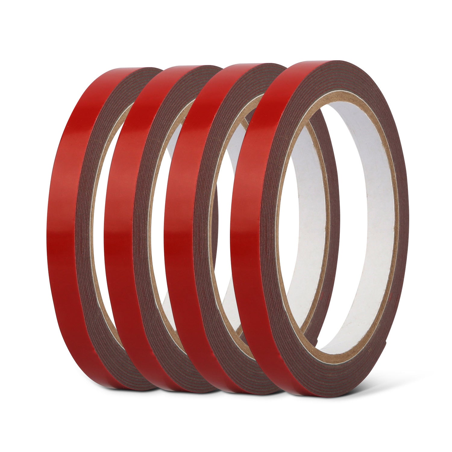 4PCS Heavy Duty Car Double Sided Mounting Tape 9.8FT Rolls