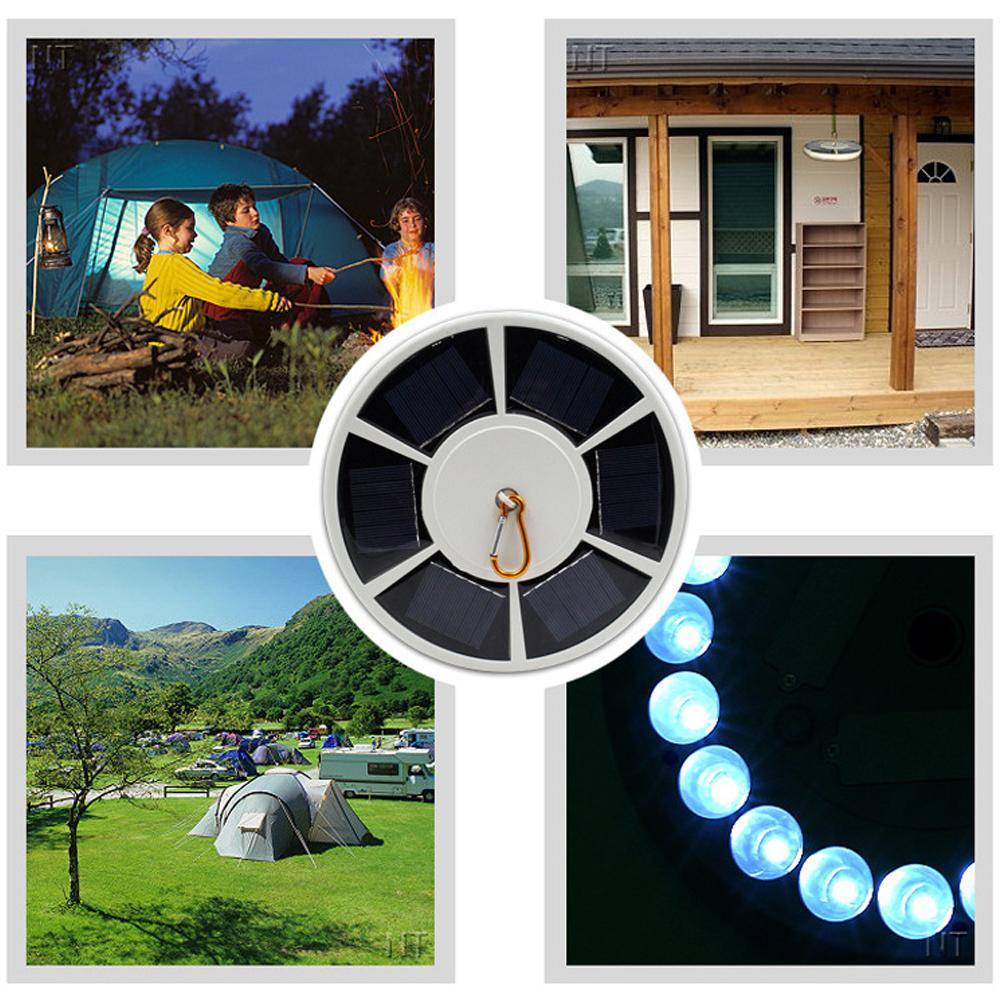 Ultra Bright Solar Flag Pole Light 42 LED Adjustable Outdoor Lamp