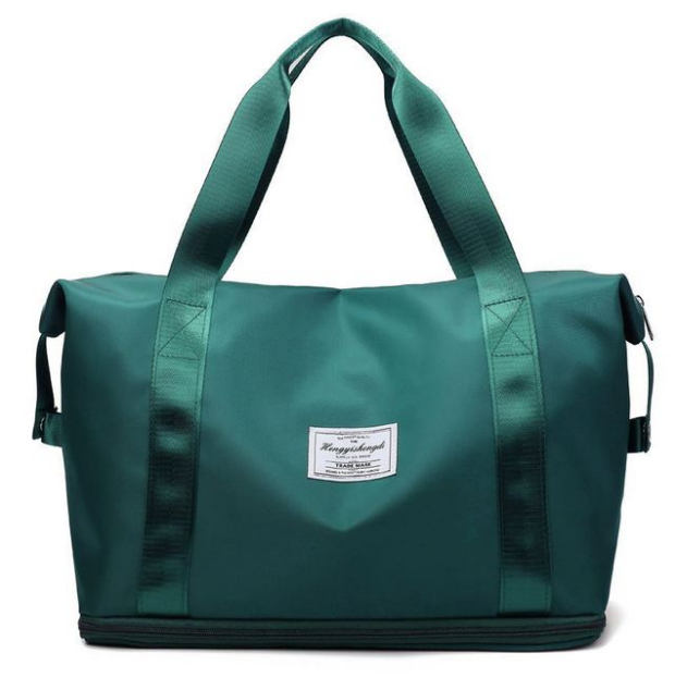 Dry and Wet Separation Sports Shoulder Bag Portable Gym Travel Tote