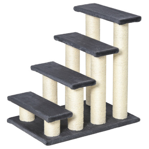 Premium Stair Style Cat Tree with Steps Scratching Post and Climb