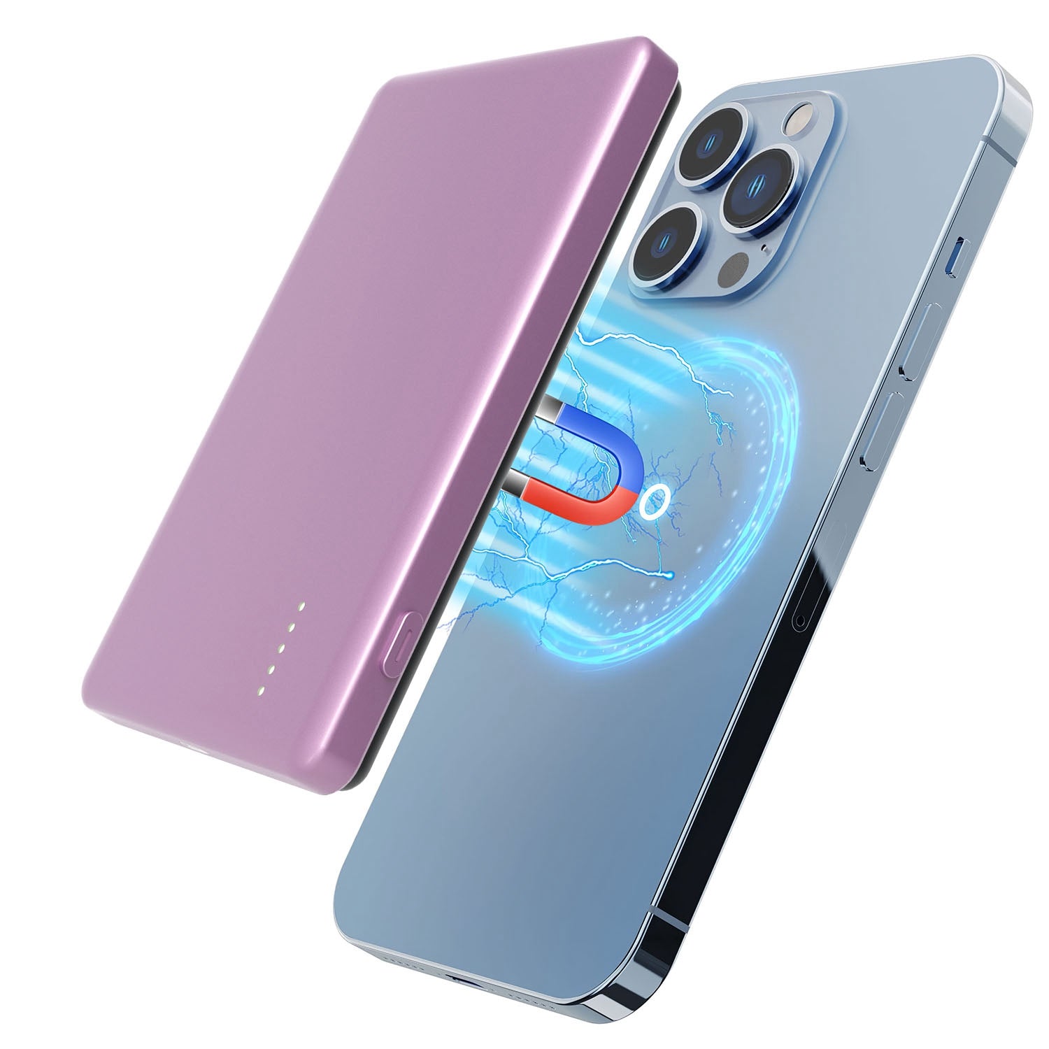 5000mAh Magnetic Wireless Power Bank Slim PD20W Charger