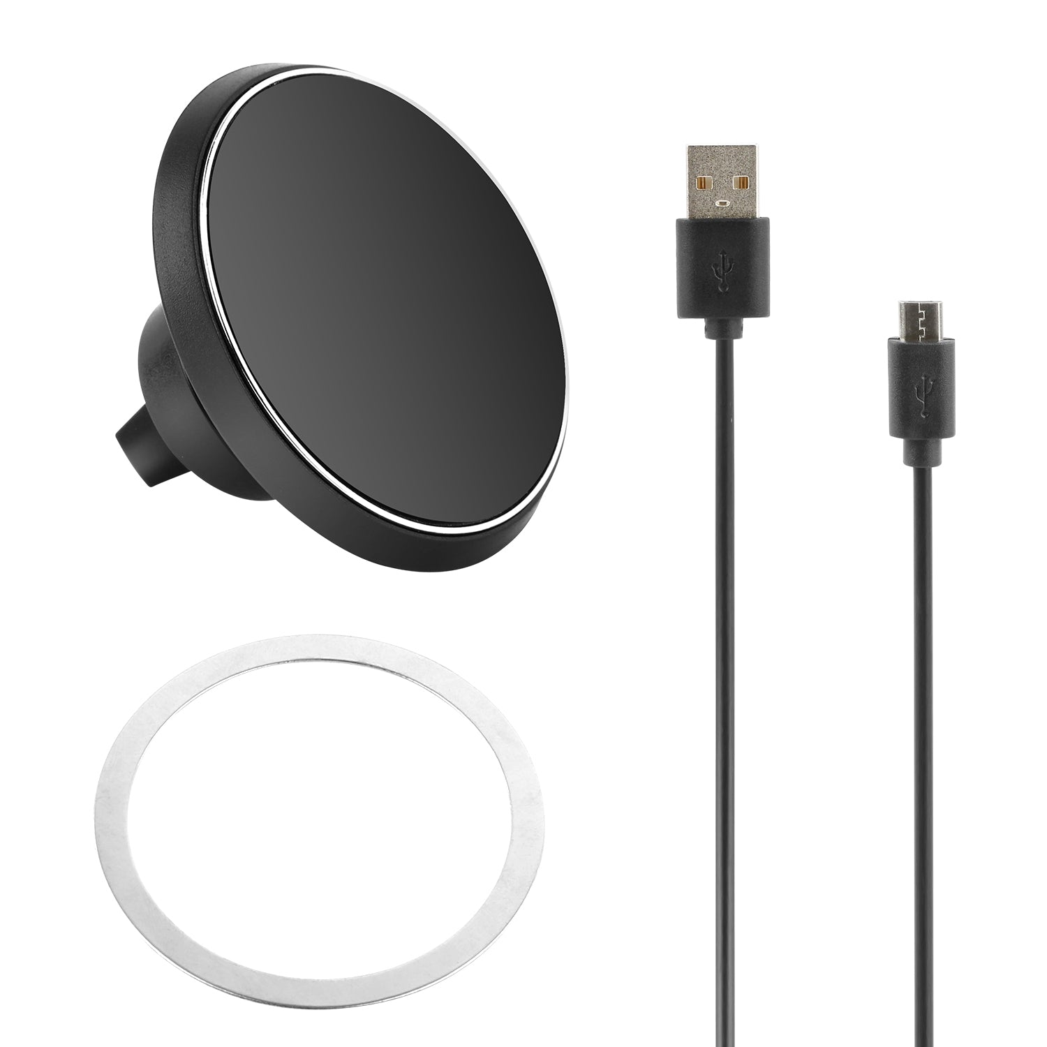 Magnetic Qi Wireless Car Charger Fast Charging Phone Mount