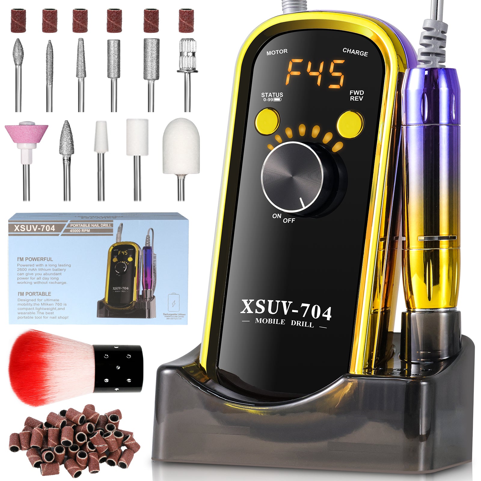 40000 RPM Rechargeable Electric Nail Drill