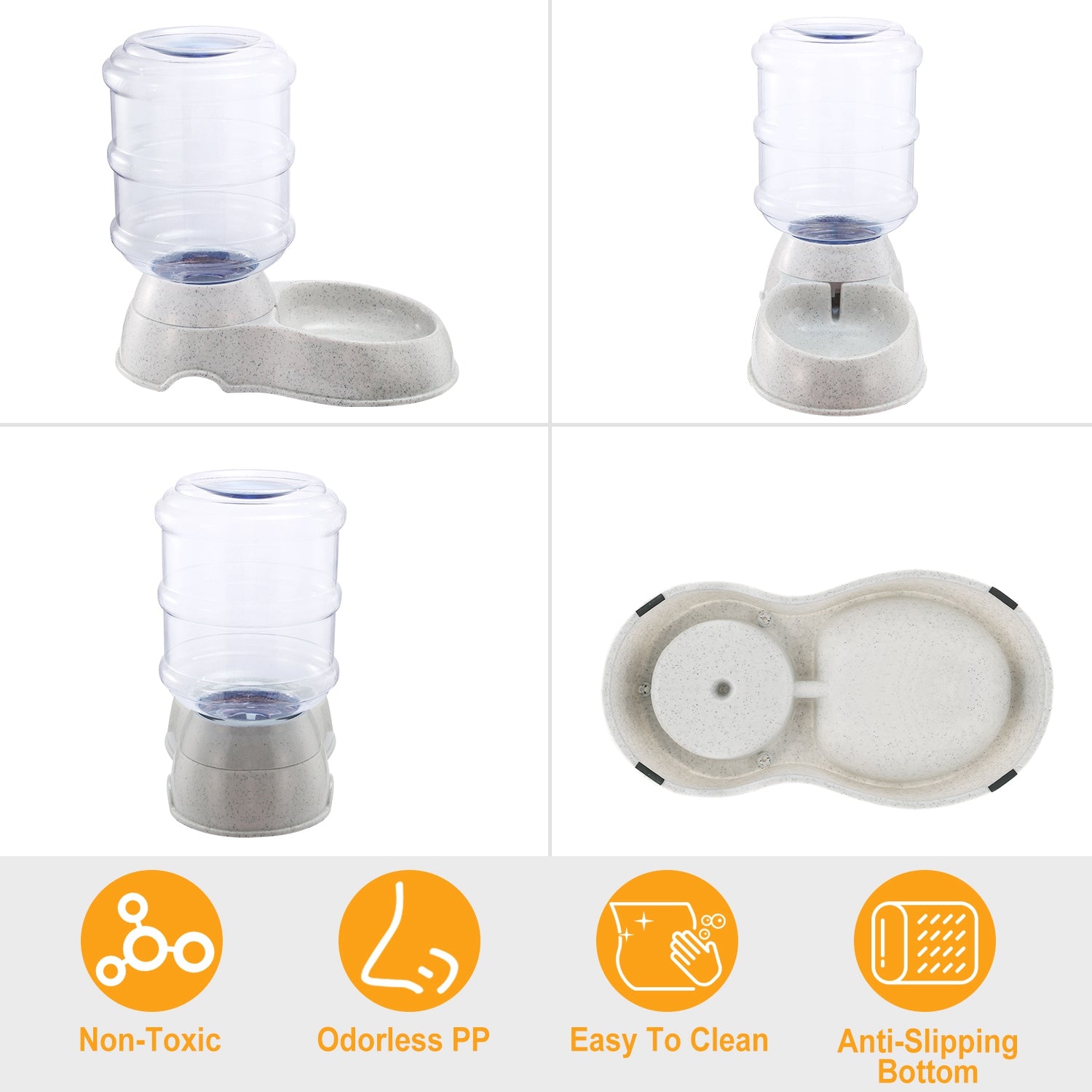 Automatic Gravity Pet Water Dispenser for Cats and Dogs