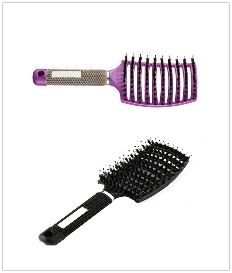 Bristle & Nylon Hair Brush for Detangling and Scalp Massage